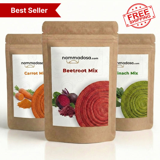 3 Pack Combo - Beetroot, Carrot, Spinach